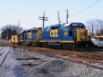 CSX 2379/6979, power for H776, rest by the yard office